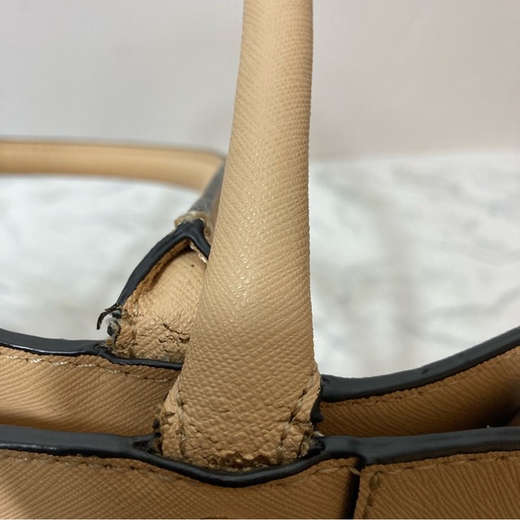 Rebecca Minkoff cream tan tote bag - Picture 9 of 16
